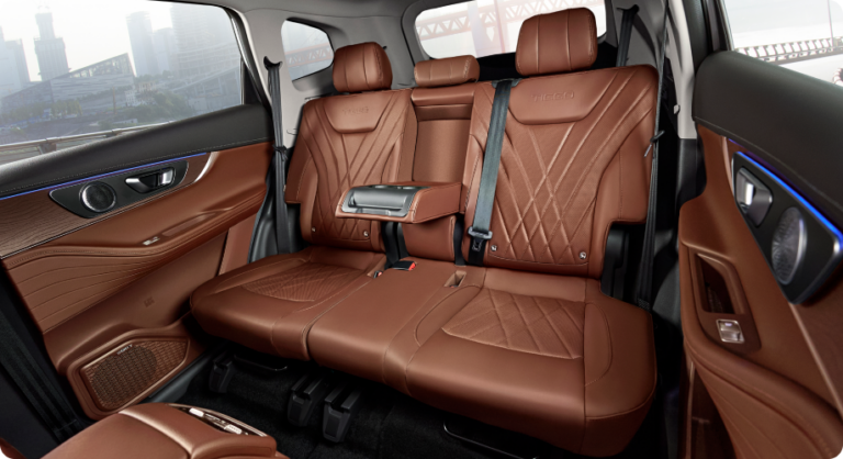 Comfortable First Class-cabin